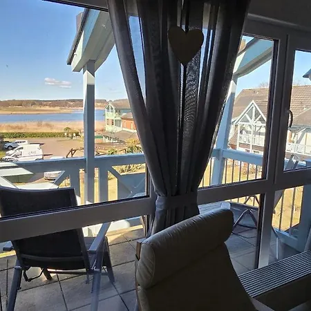 Апартаменти Granitzblick 6 Mit Balkon Und Seeblick Sellin (Rugen)